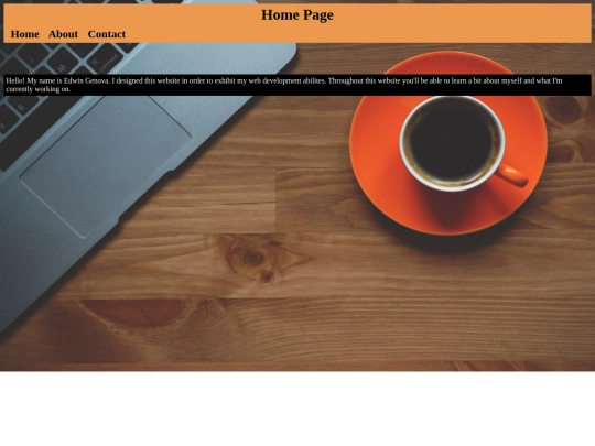 My Website screenshot