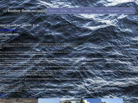 archive/version 0.2/html/blog_v0.2 screenshot