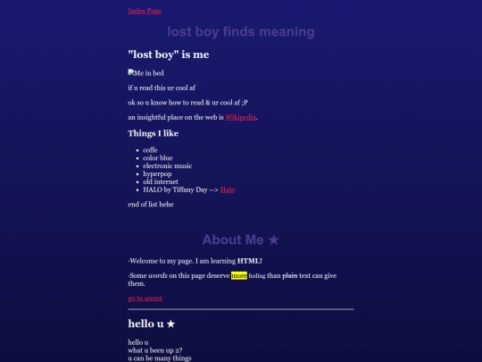 html/first-page screenshot