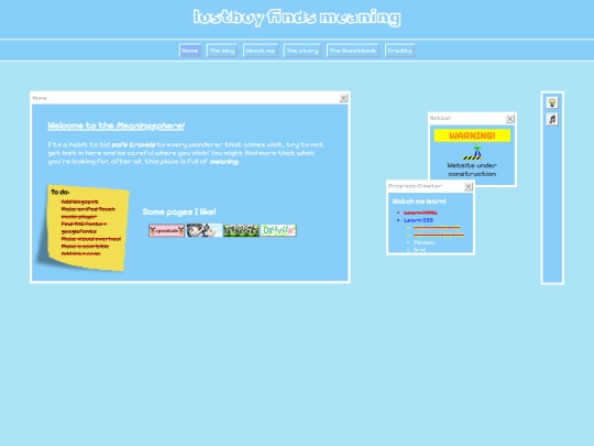 html/home screenshot