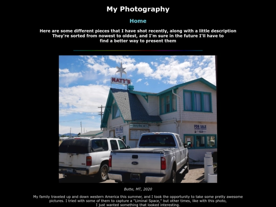 Photography screenshot