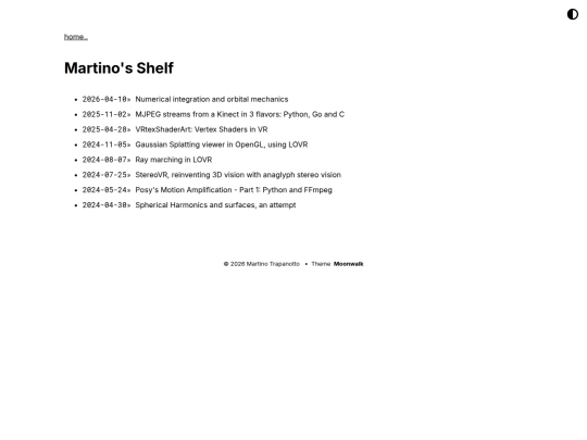 blog screenshot