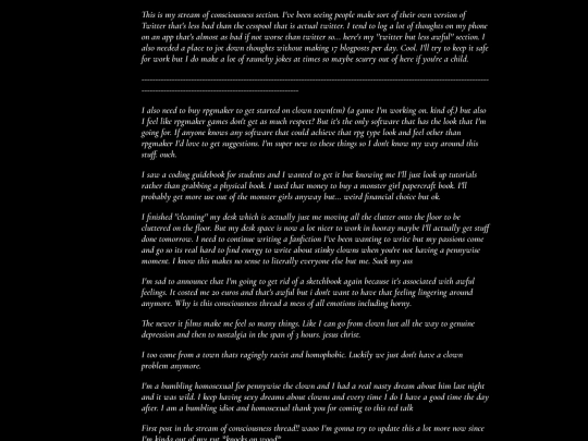 consciousness screenshot