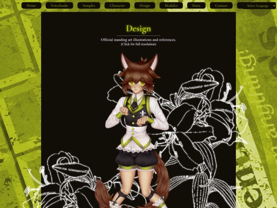 design screenshot