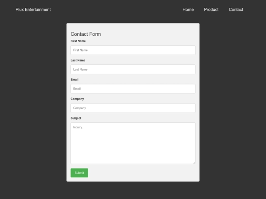 contact screenshot