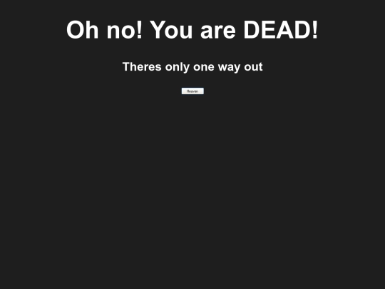 death screenshot
