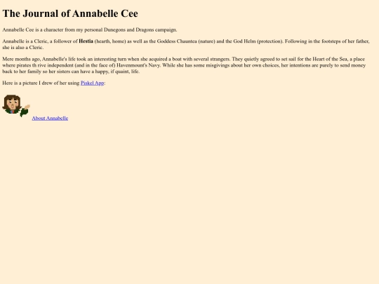 annabelles-journal screenshot