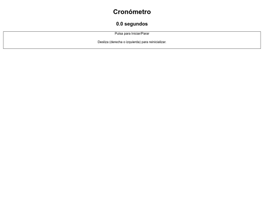 crono/Cronometro screenshot