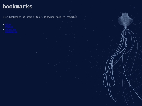 bookmarks screenshot