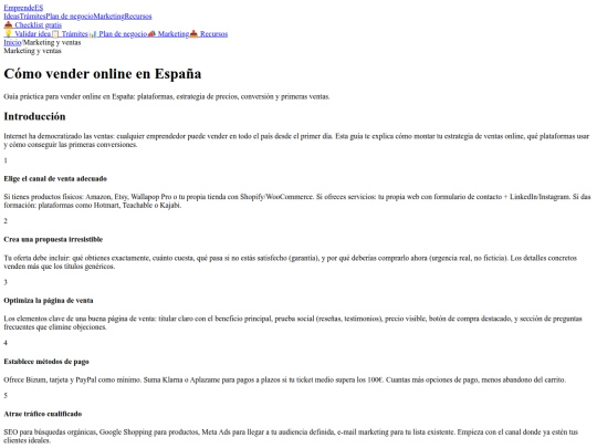 ventas-online screenshot