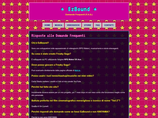 faq screenshot