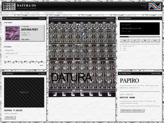 datura screenshot