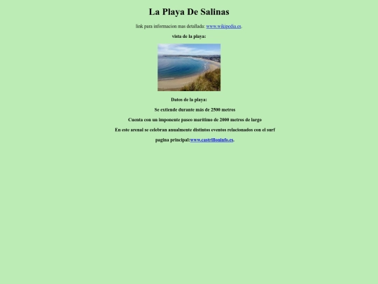 PlayadeSalinas screenshot
