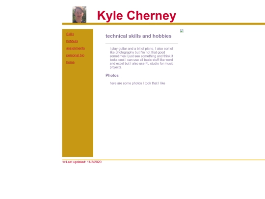 skills screenshot