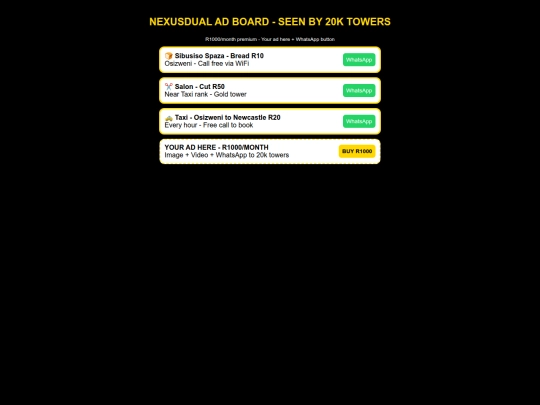 adboard screenshot