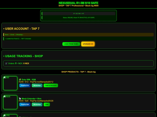 shop screenshot
