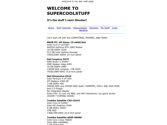 mycrap screenshot