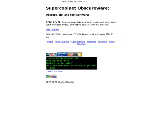obscure screenshot