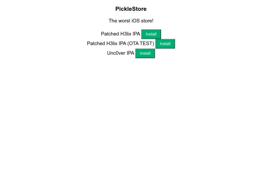 picklestore screenshot