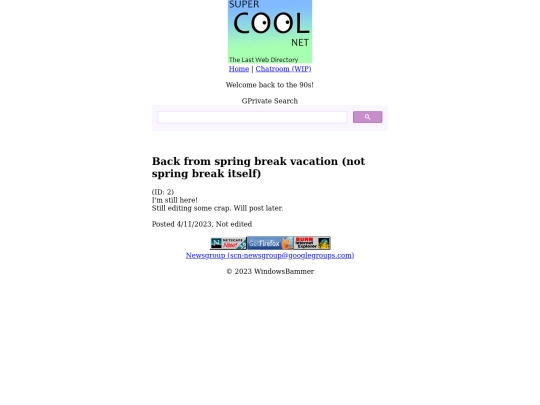 posts/2 screenshot