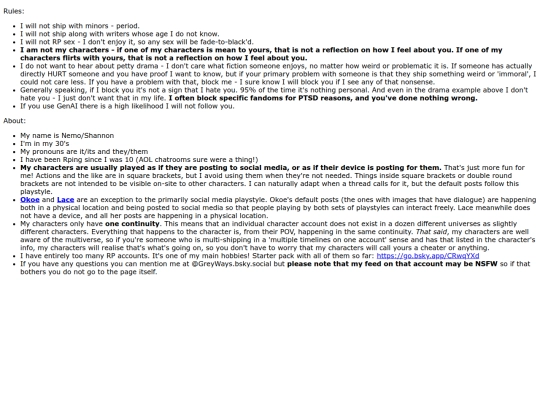 info-and-rules screenshot