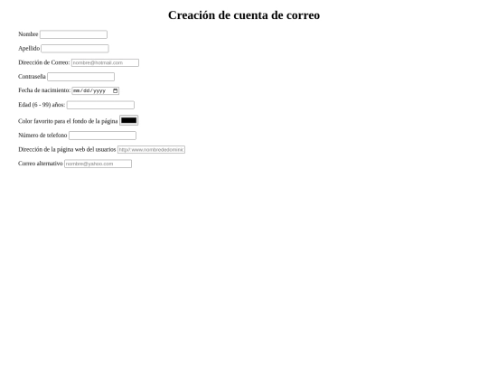 Cuenta_correo screenshot