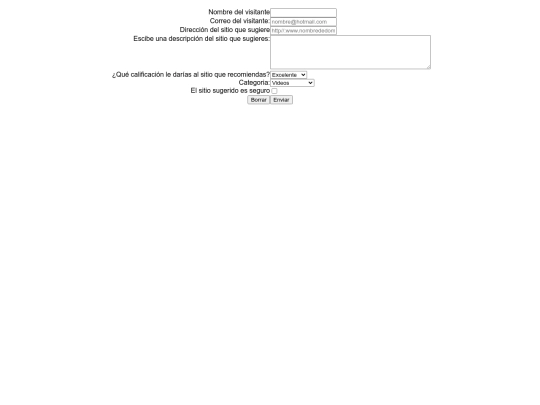 formularios/sugerencias_responsivo screenshot