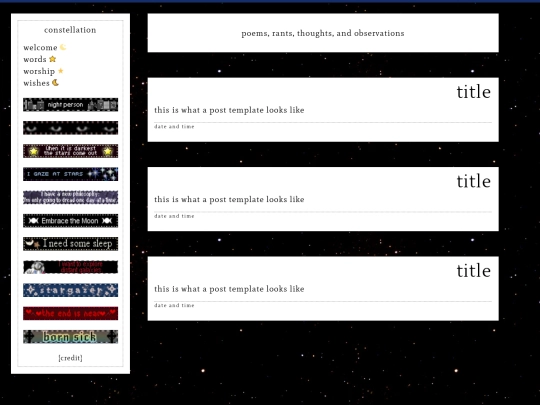 blog screenshot