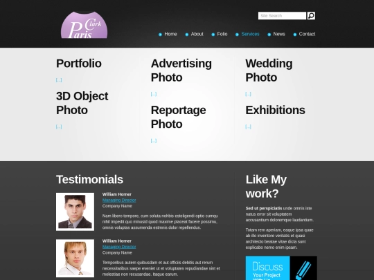 Services screenshot