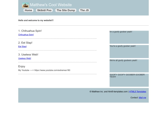 TheSiteDump screenshot
