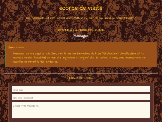 ecorce screenshot