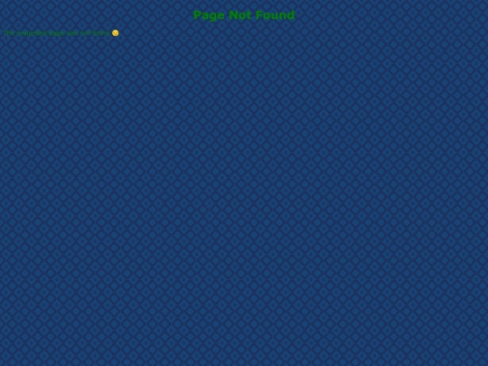 not_found screenshot