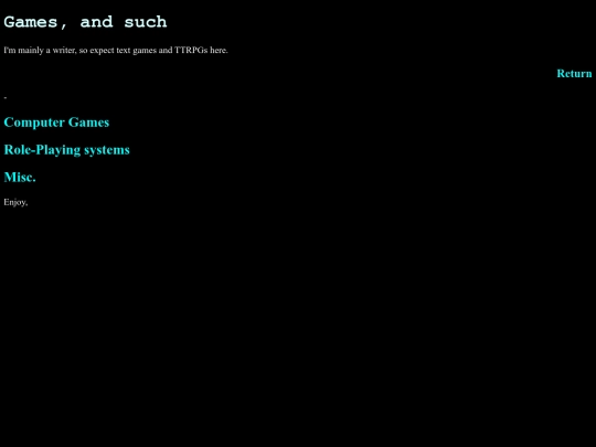 Games/Gamesland screenshot