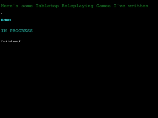 Games/RPGs screenshot
