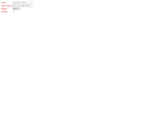 Next page screenshot