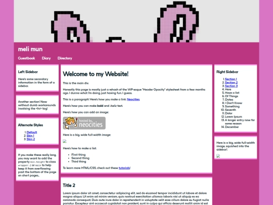test screenshot
