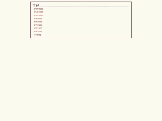 blog screenshot