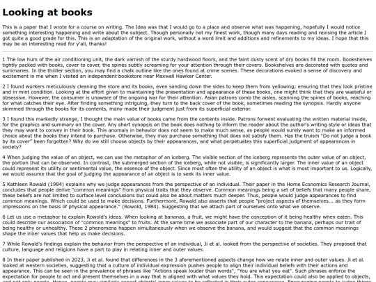 Blog/lookingAtBooks screenshot
