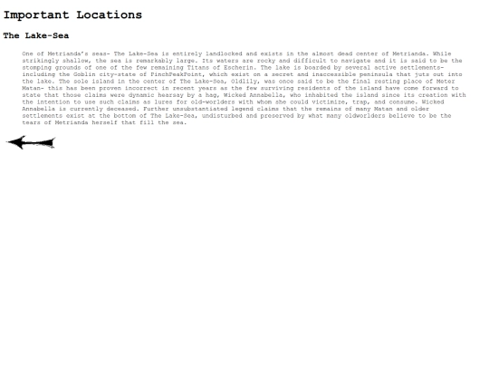 importantlocationspages/thelakesea screenshot