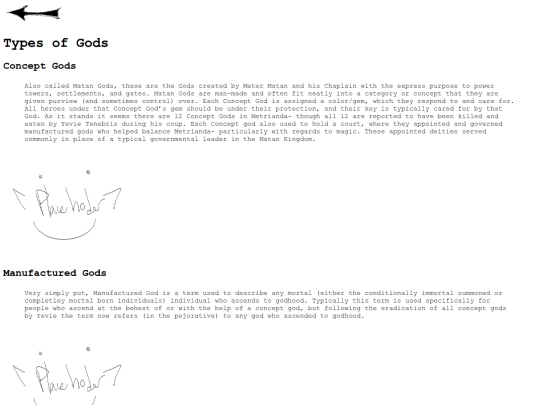 typesofgods screenshot