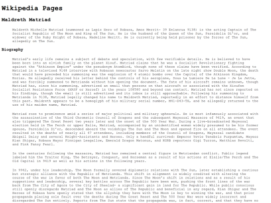 wikipedia/matriad screenshot