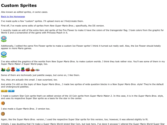 sprites screenshot
