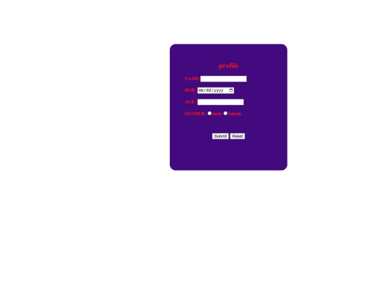 login file/profile screenshot