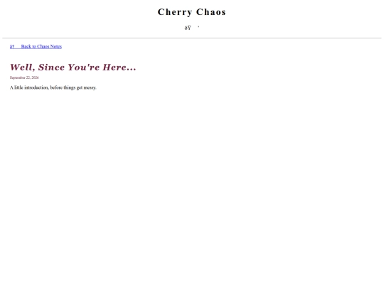 chaos-note-01 screenshot