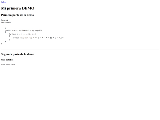 demo1 screenshot