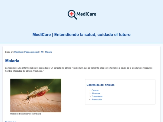 articulos/M/Malaria/Malaria screenshot