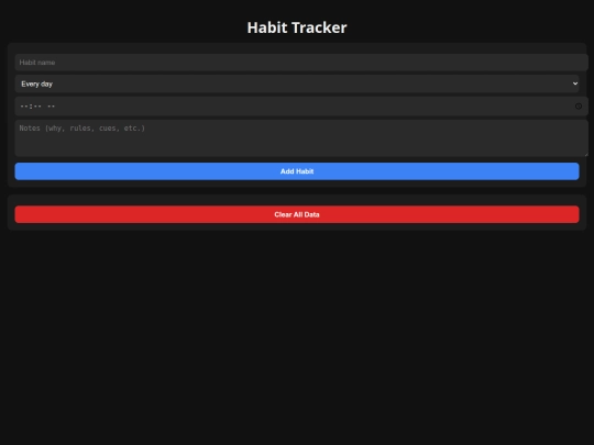 Book/Tracker screenshot