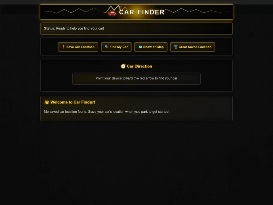 Carfinder screenshot