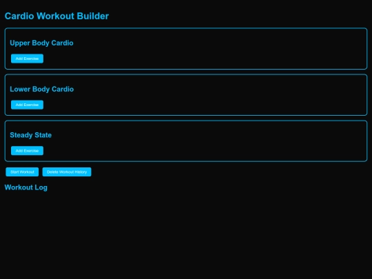 ExerciseCardio2 screenshot