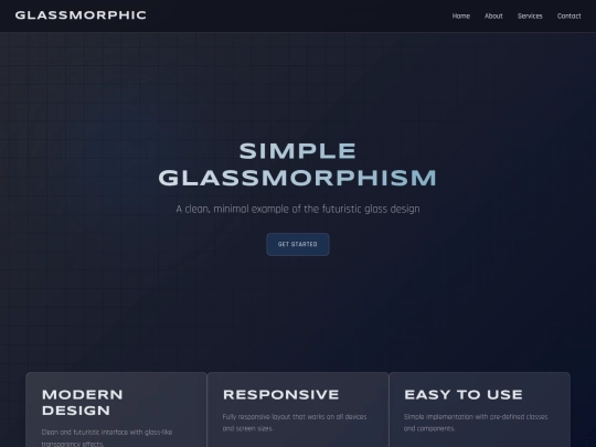 Glass screenshot